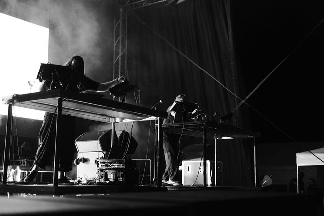 UNKLE x Steven Weston performing at Sofia Live Fest 2023 — photograph 67 of 77.