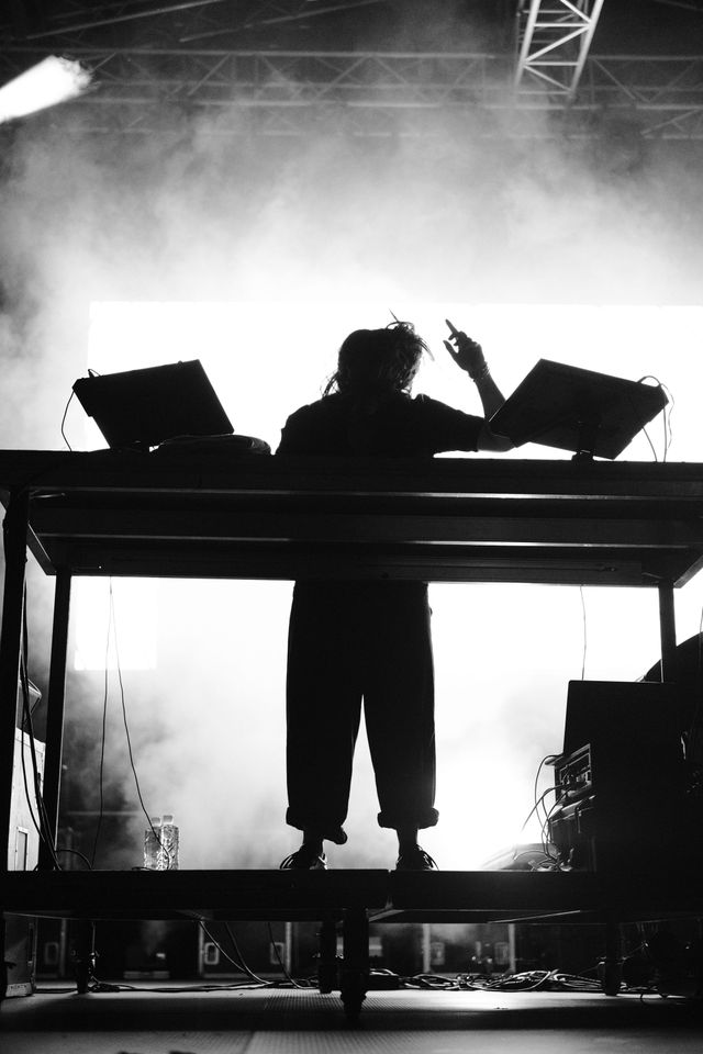 UNKLE x Steven Weston performing at Sofia Live Fest 2023 — photograph 69 of 77.